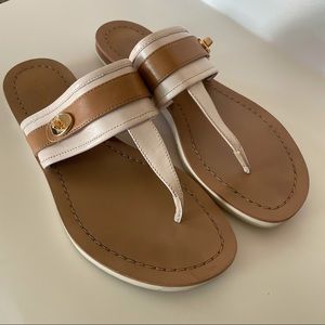 Coach Leather Sandals